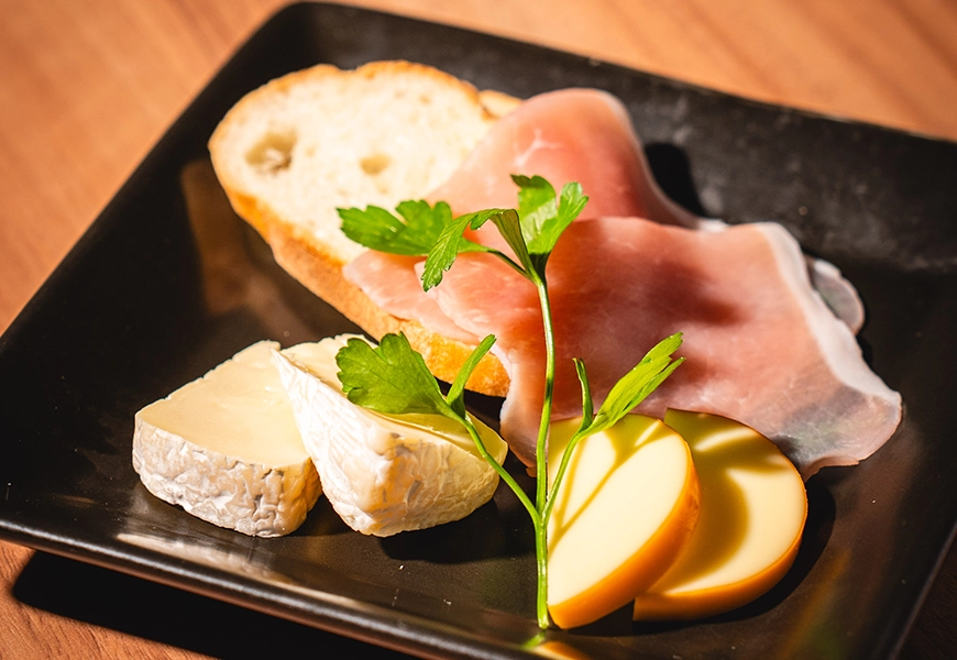 生ハム＆チーズ