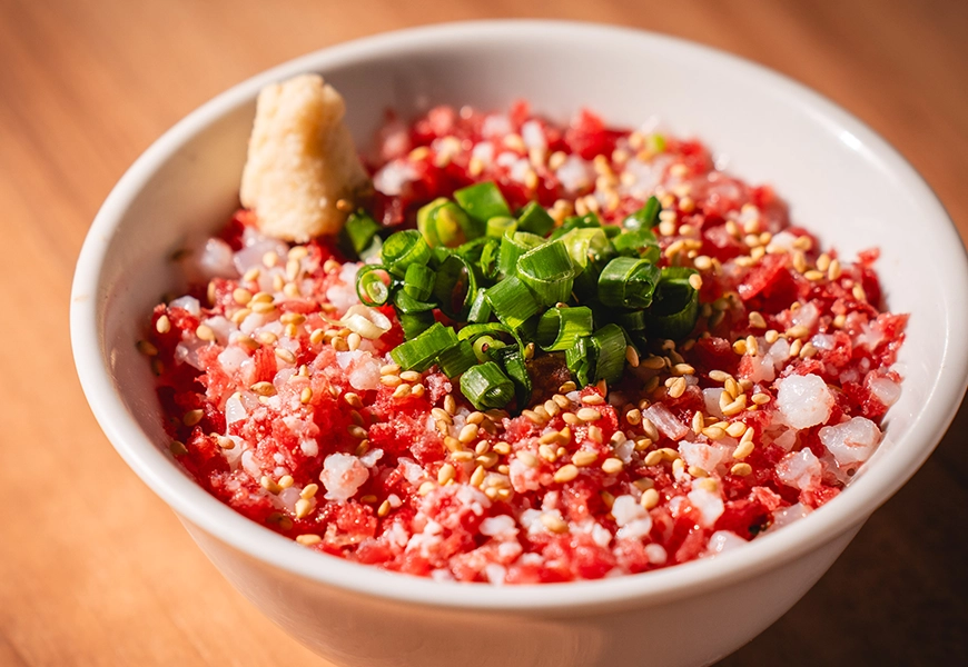 ミニ牛トロご飯