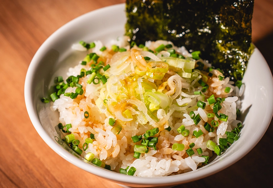 ネギ塩ごはん